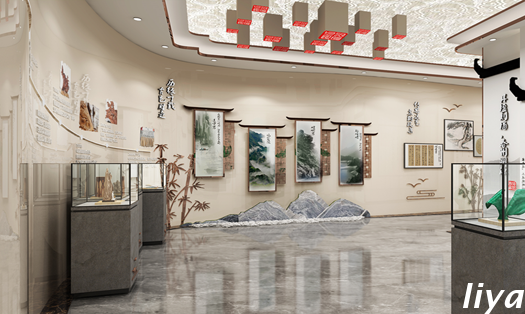 碧桂园中式古风展厅中兴·江山府验馆